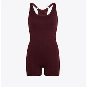 TORY BURCH seamless cami short Unitard size S/P